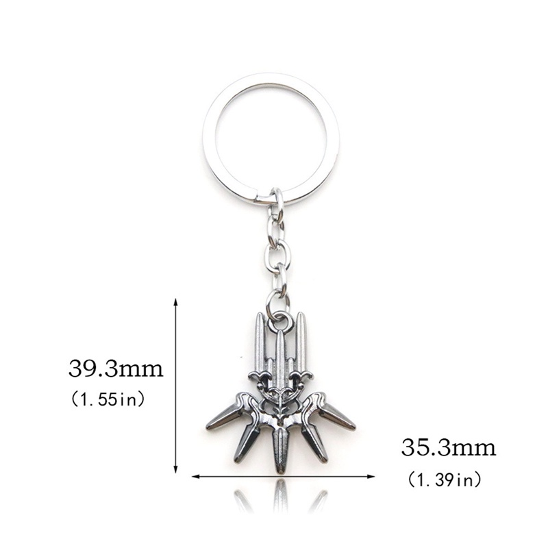 Móc Khóa Kim Loại YGT Game NieR Automata 2B Emil No2 Type B