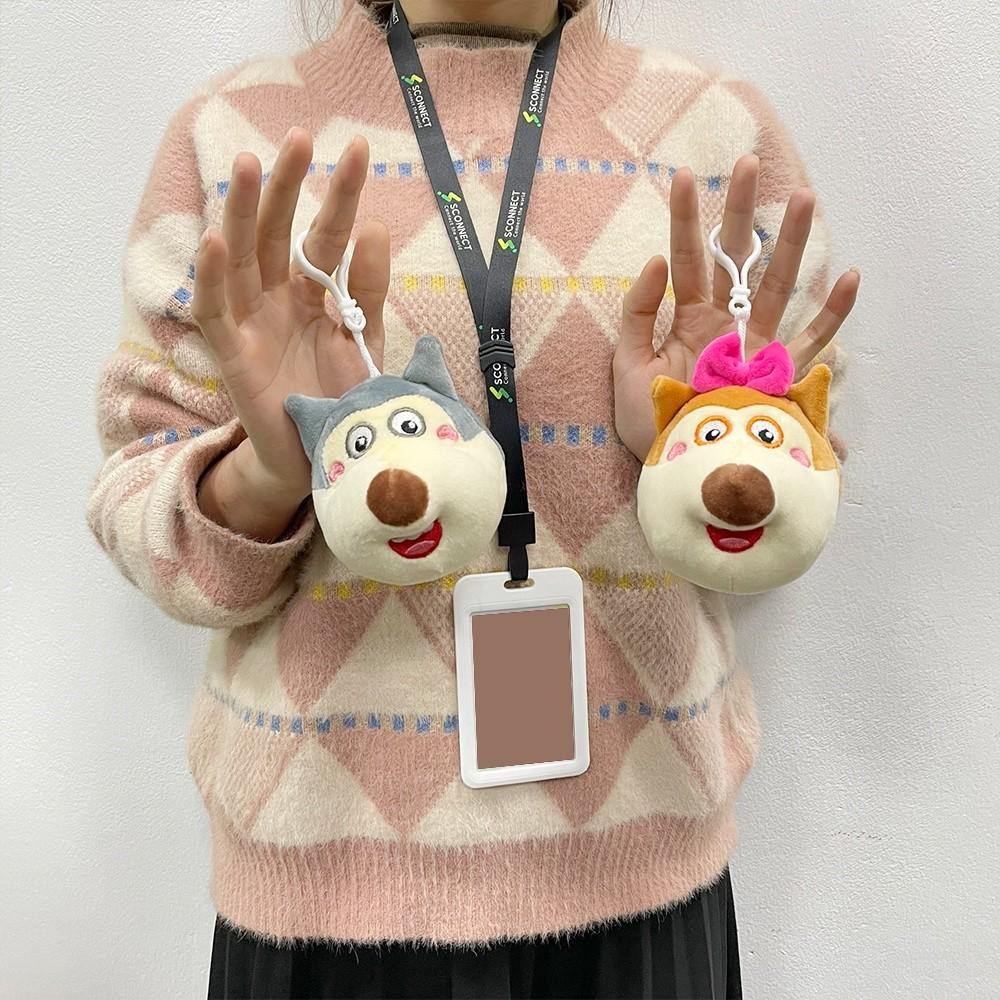 Móc Khoá Hình Thú Nhồi Bông Wolfoo - Móc Treo Balo Wolfoo Đáng Yêu