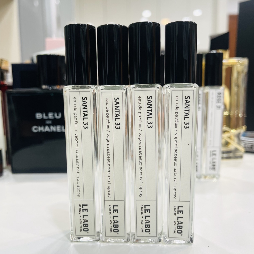 Nước hoa Le Labo 10ml Le labo Another 13, Rose 31, Santal 33, Lys 41