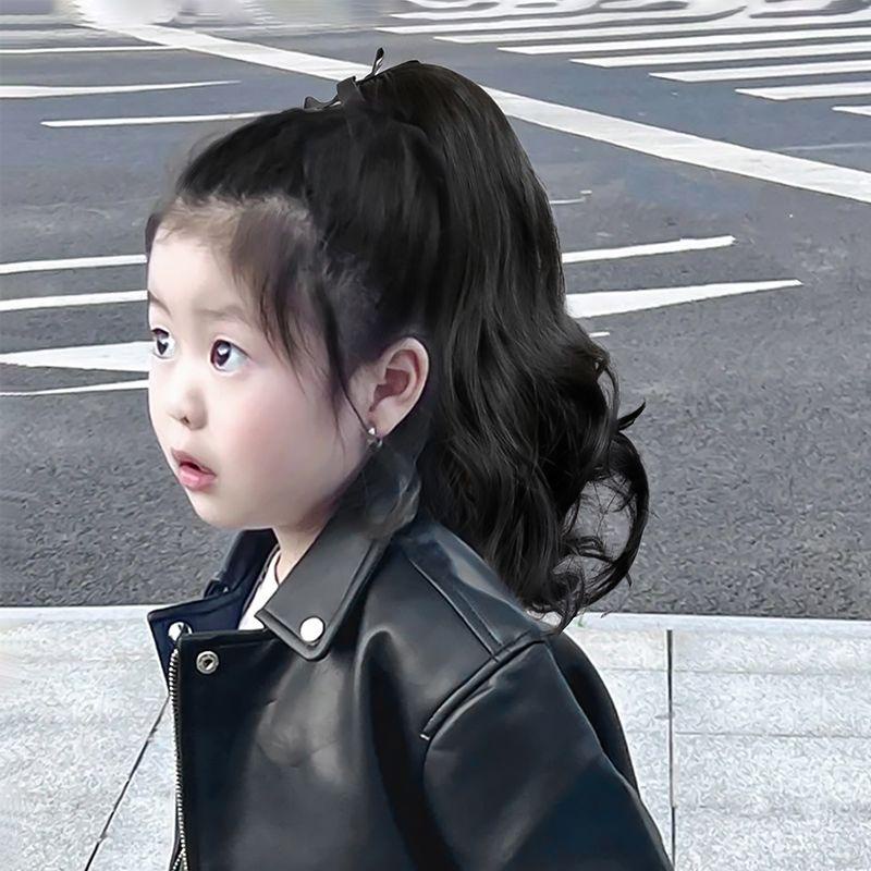 Tóc Giả Đuôi Ngựa Dài Xoăn Tự Nhiên Dễ Thương Dành Cho Nữ