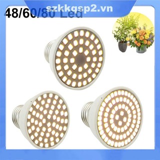  Bóng Đèn Trồng Cây Trong Nhà E27 48 60 80 LED E27 Chất Lượng Cao