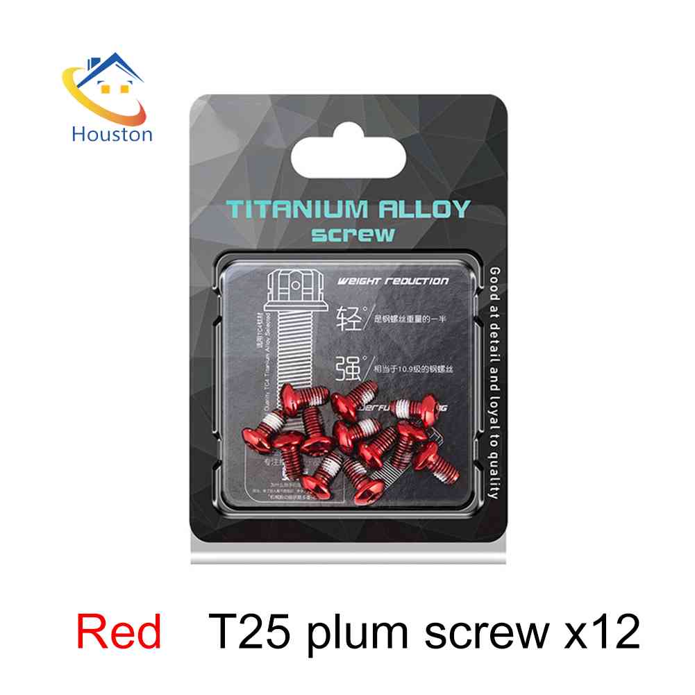 Ốc Vít Phanh Đĩa 12x M5x10mm Chuyên Dụng Cho Xe Đạp Leo Núi T25