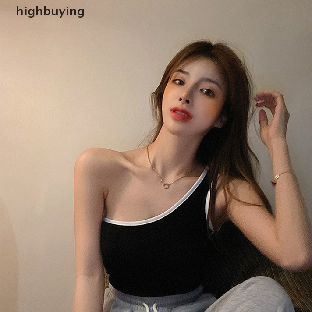 Áo Lửng Hai Dây Thời Trang Gợi Cảm Cho Nữ