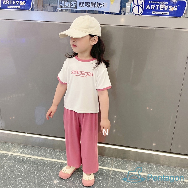 Bộ Áo Khoác Tay Ngắn Thoải Mái Dễ Thương Phong Cách Hàn Quốc Thời Trang Mùa Hè Cho Bé Gái