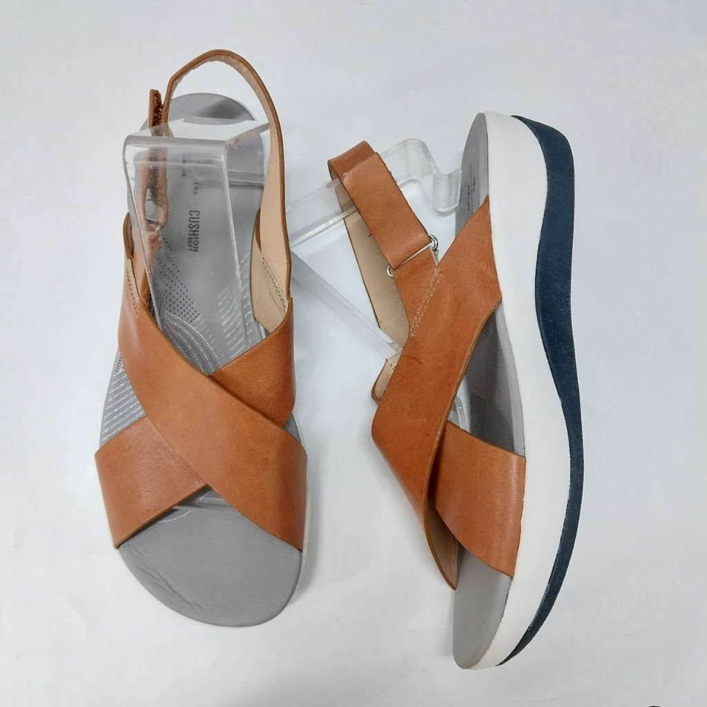 Sandal Clarks quai chéo da 2cm