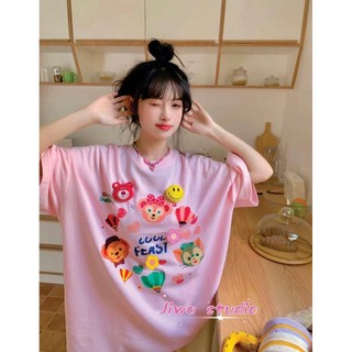 Áo Thun TN QC In Hình Cute - E132