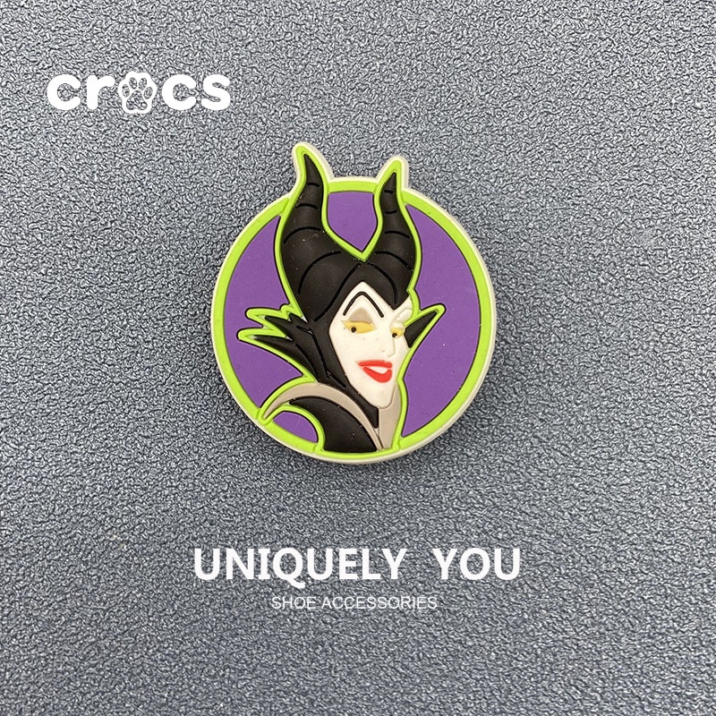 Phụ Kiện Khóa Giày Crocs Công Chúa Disney Ngôi Sao Thông Minh Đính Hoa Cho jibbitz