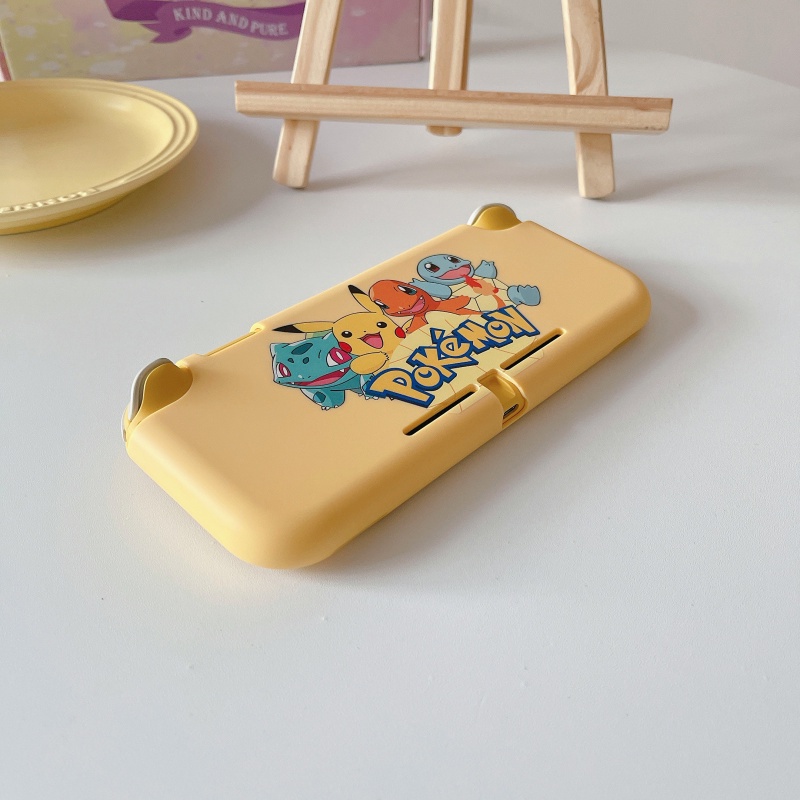 Ốp Bảo Vệ Máy Chơi Game Nintendo Switch Lite Chống Trầy Hình Pikachu Stella