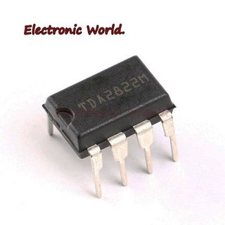 Bộ 10 linh kiện điện tử tda2822m dip8 tda2822 dip 2822m dip-8 ic mới