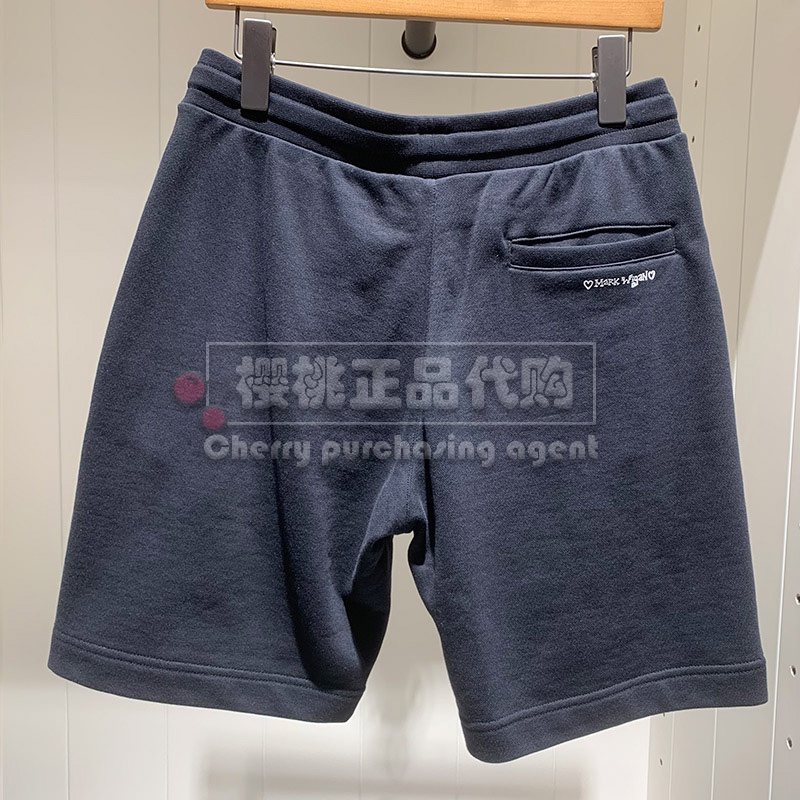 Quần Short cotton In Hình Haggis Hazzys Thời Trang Mùa Hè Dành Cho Nam ACDZP02BM55