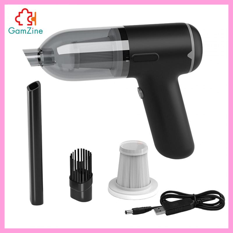 Máy Hút Bụi Mini Có Giác Hút Mạnh Để Bàn Giường Ngủ / Xe Hơi