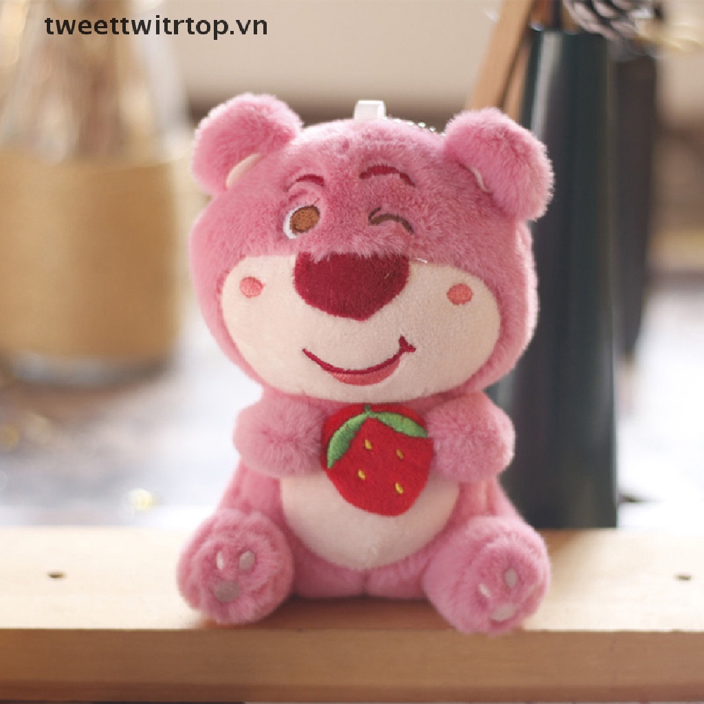 Móc Khóa Hình Gấu Nhồi Bông Đáng Yêu