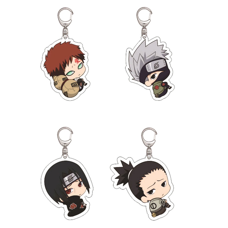 Móc Chìa Khóa Bằng Acrylic Hình Nhân Vật Hoạt Hình Naruto