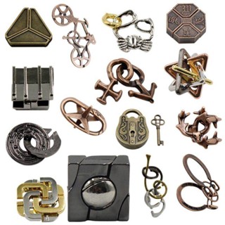 Bộ Đồ Chơi Khóa Khổng Minh Ma Thuật Giúp Phát Triển Trí Thông Minh