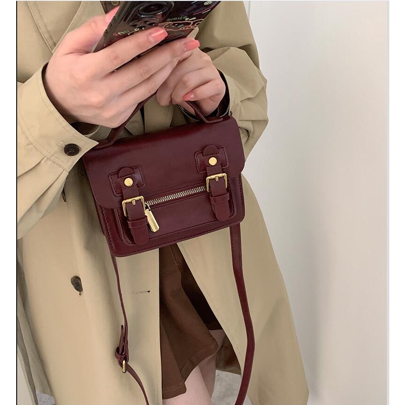 Túi Đeo Chéo Phong Cách Retro Anh Quốc 2023