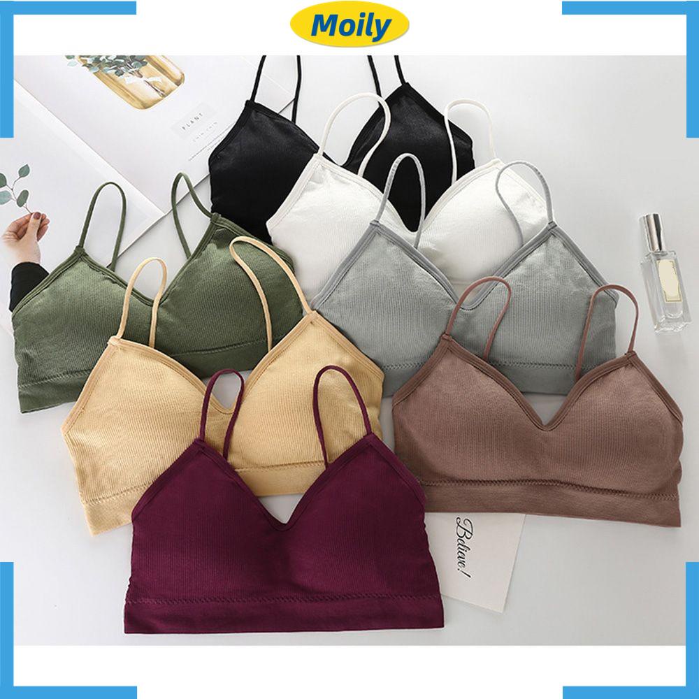 Áo Bra Tập Yoga Không Đường May Hở Lưng Xinh Xắn Cho Nữ