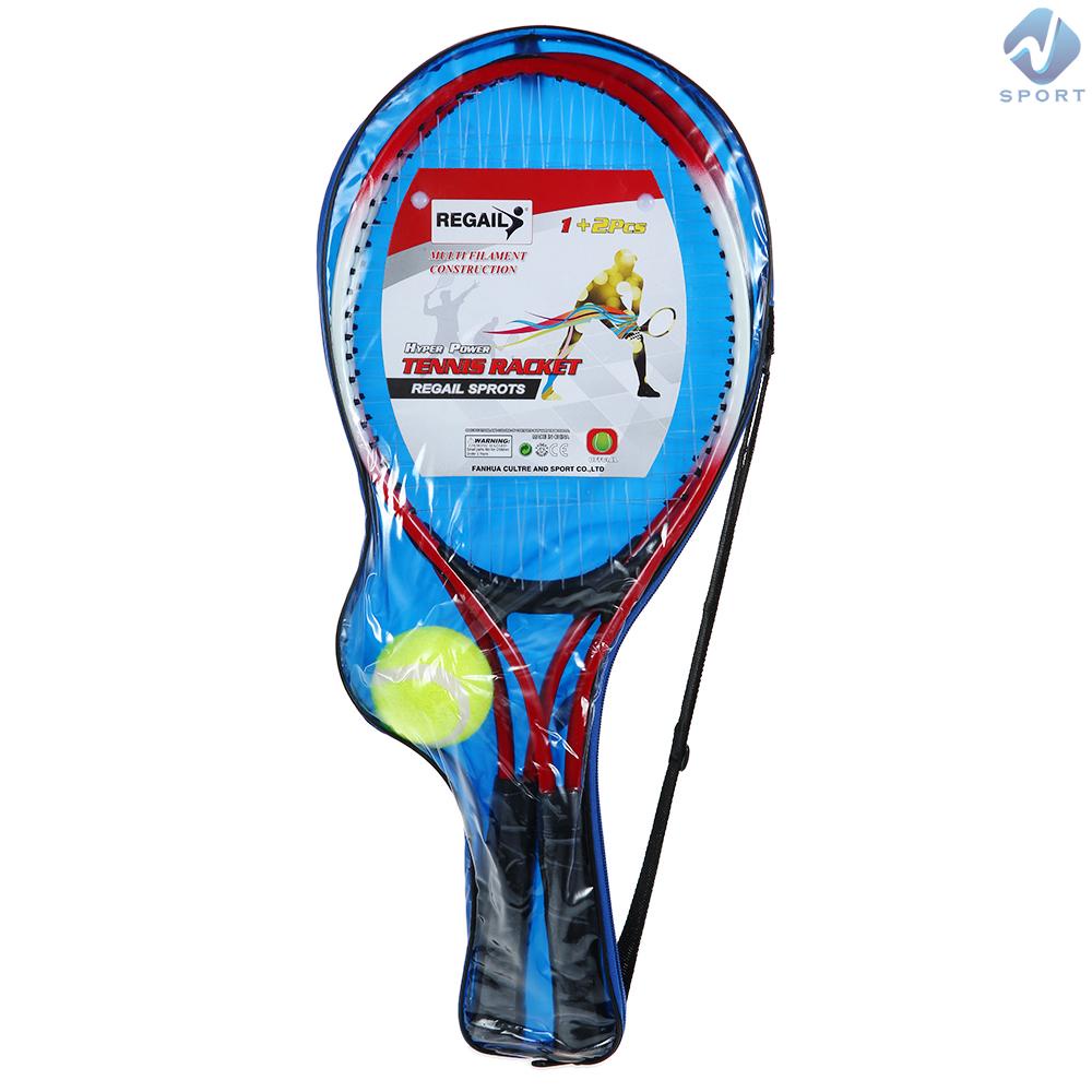 Set 2 Vợt Tennis Kèm 1 Quả Bóng Tennis Và Túi Đựng