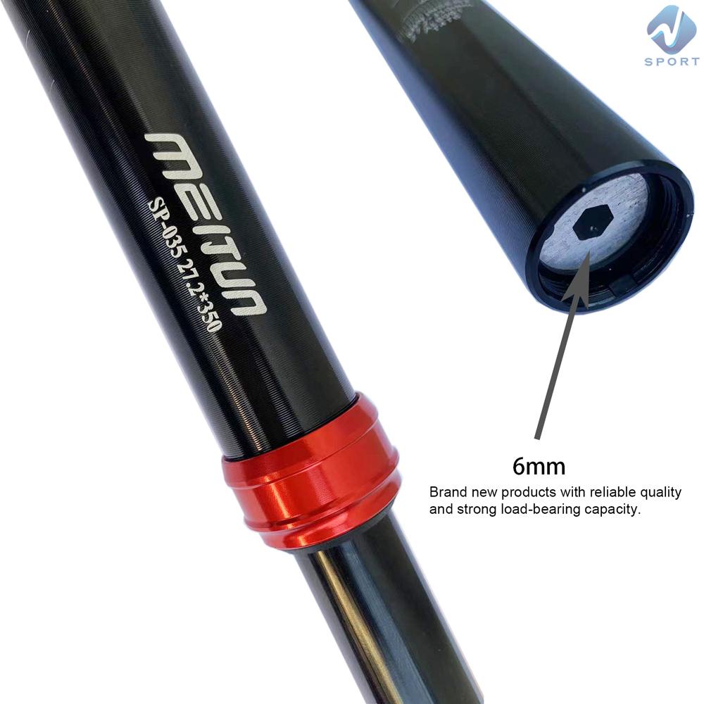 Ống Phuộc Giảm Xóc Bằng Hợp Kim Nhôm 31.6mm Cho Xe Đạp Leo Núi