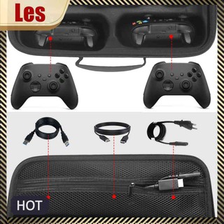 Carrying Case Storage Bag for Xbox Series X Game Console Wireless Controllers