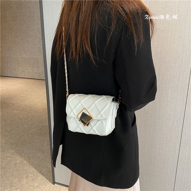 Túi kẹp nách dây xích trần trám túi đeo chéo nữ thời trang đi chơi đi làm