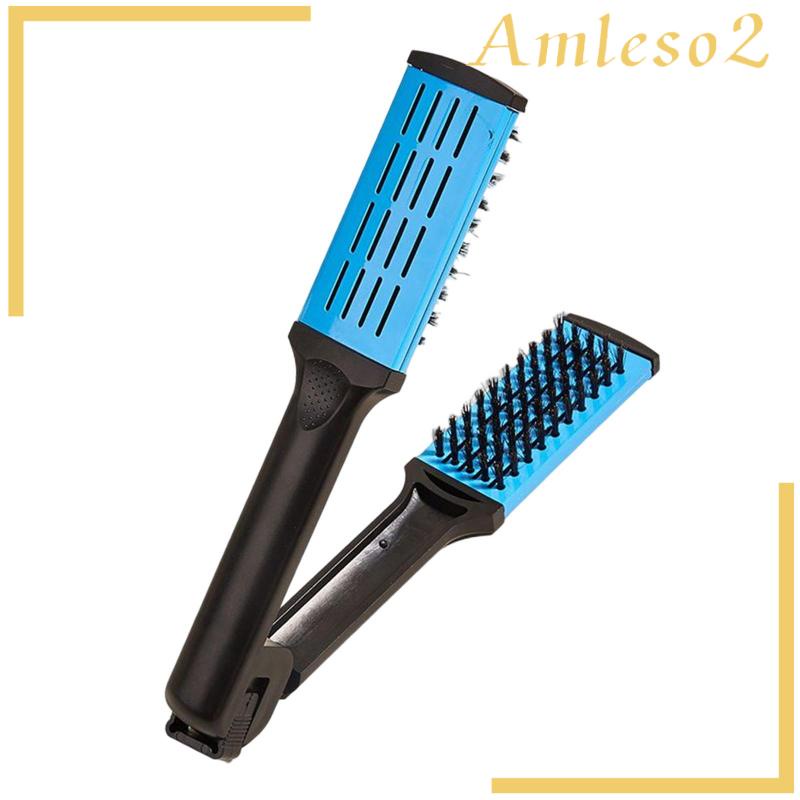 Lược Chải Thẳng Tóc Hai Mặt Chuyên Nghiệp Cho Nữ