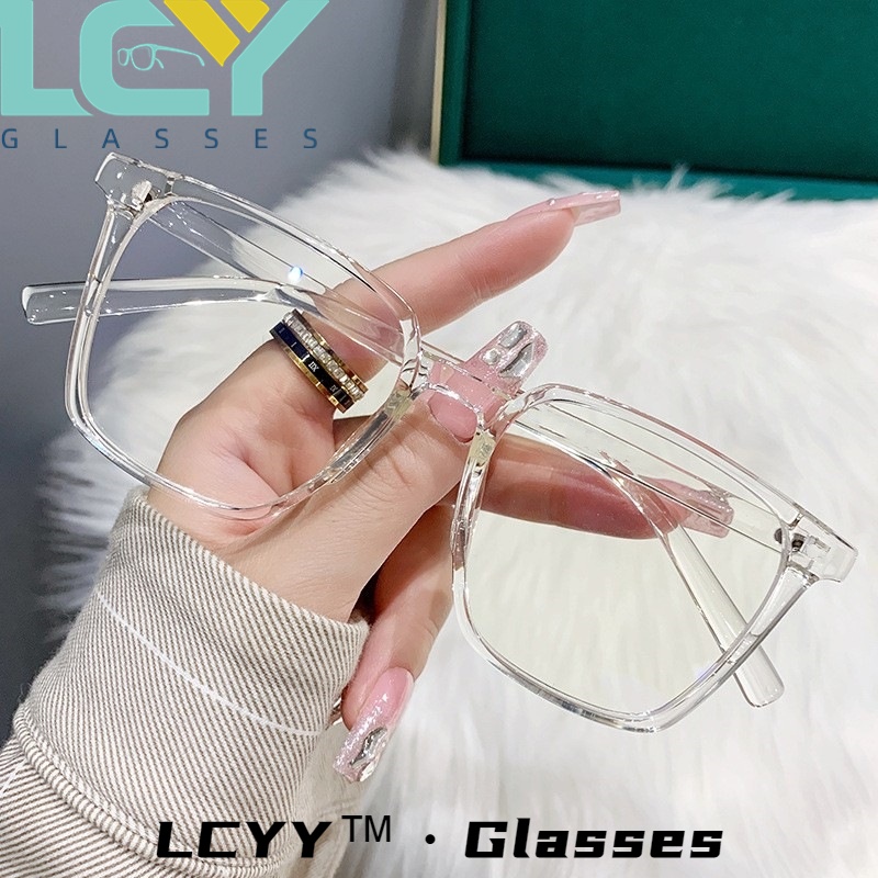 Mắt Kính Chống Ánh Sáng Xanh Hình Vuông Phong Cách Thời Trang Mới Dành Cho Học Sinh LCYY2023 / 15951