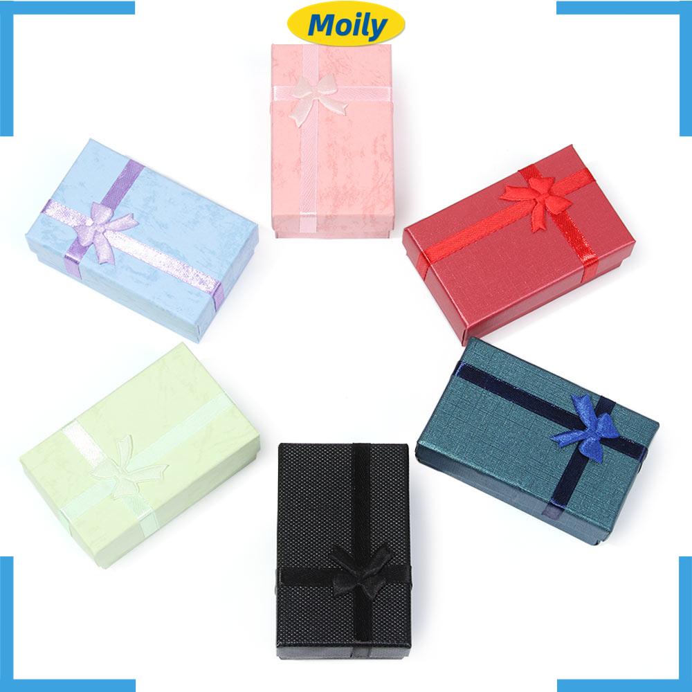 Set 1 / 6 Hộp Giấy Vuông Đựng Trang Sức