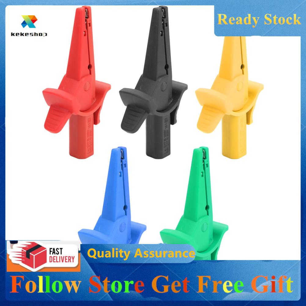 Kekeshop Jumper Cable Clip Insulated Test Clamp Small 20mm Opening for Cars for Trucks