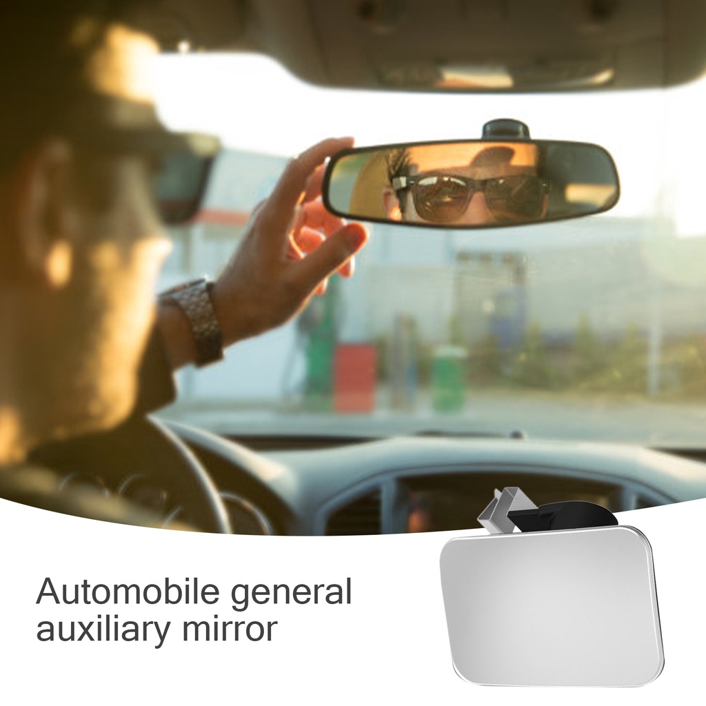 Gương Chiếu Hậu Hình Tròn Nhỏ Tùy Chỉnh Góc Rộng 360 Độ Chống Điểm Mù Cho Xe Hơi
