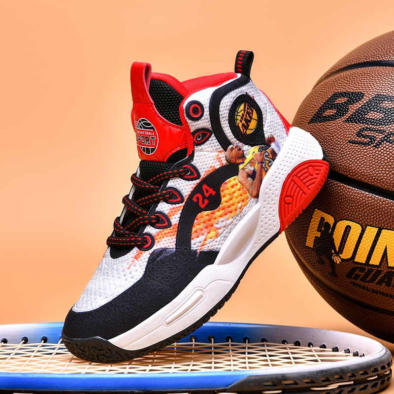 [Kobe] giày bóng rổ trẻ em, giày thể thao ngoài trời, chống mài mòn ch