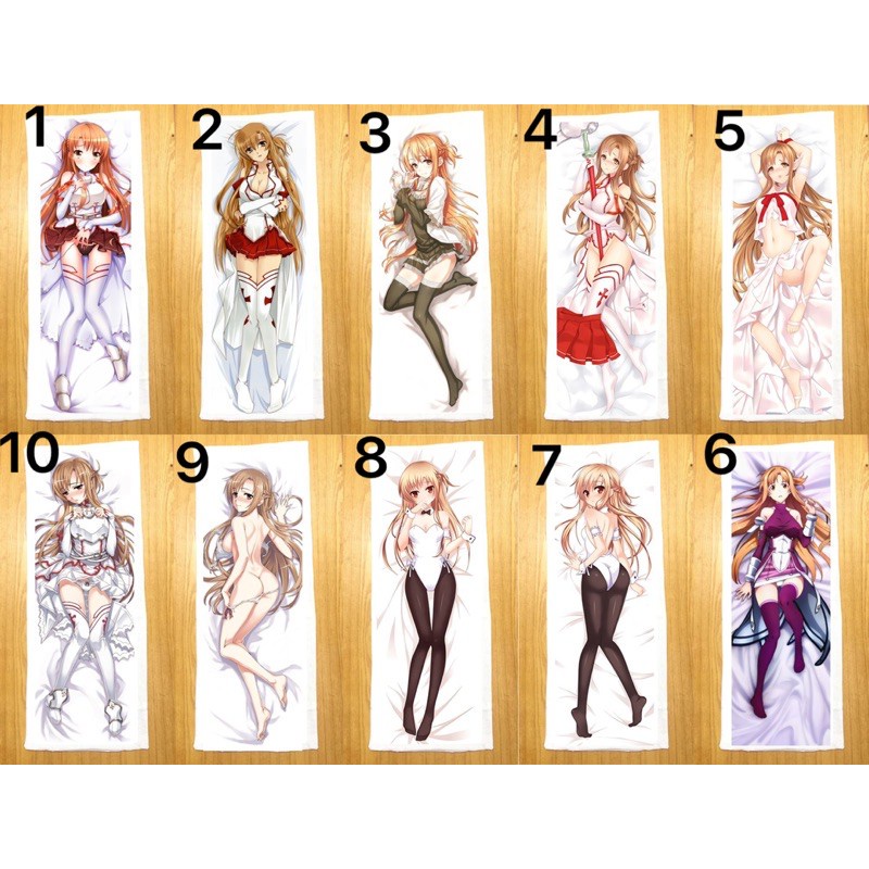gối sword art online / gối dài anime sword art online