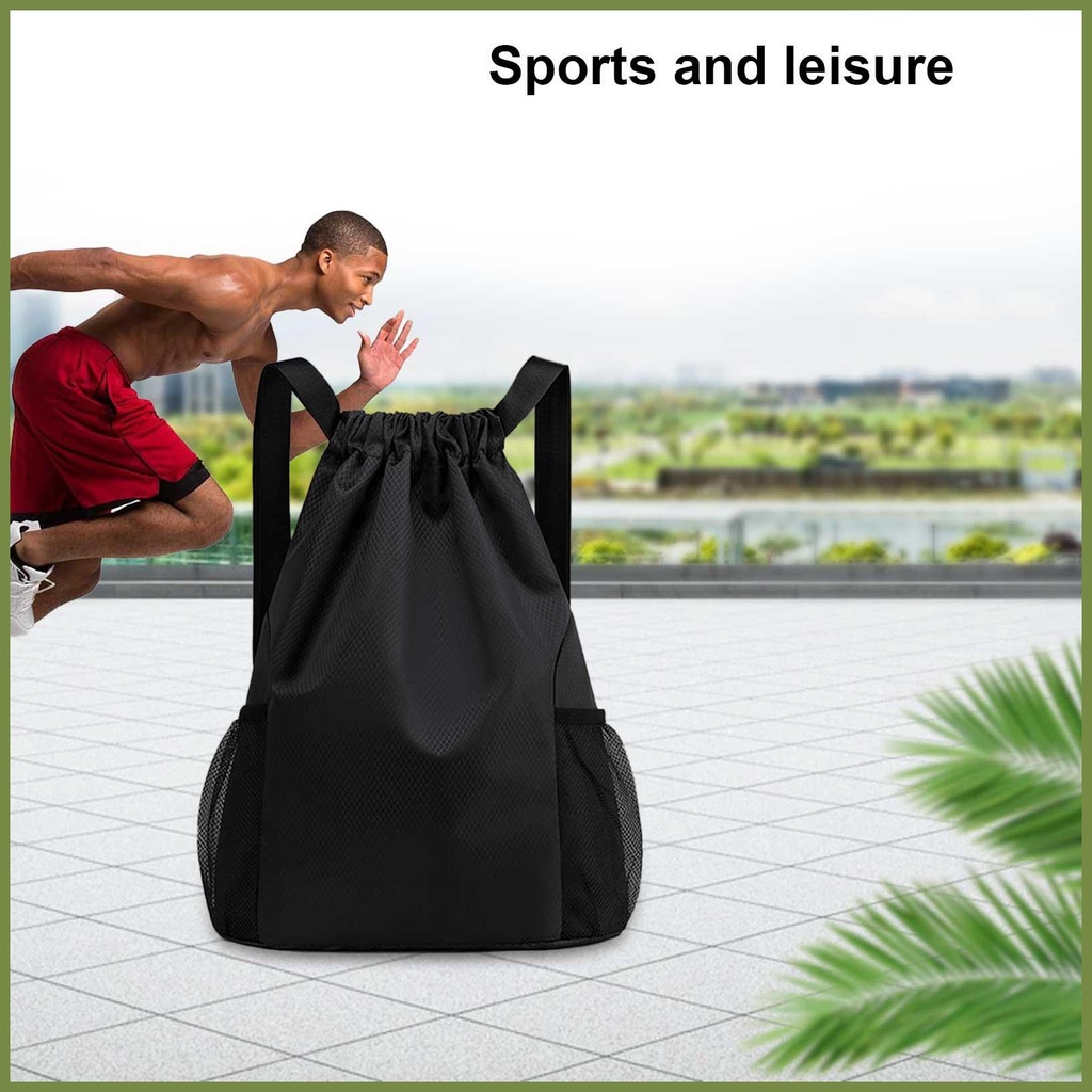 Túi Dây Rút Thể Thao Sức Chứa Lớn Chống Thấm Nước Có Lưới kouvn kouvn