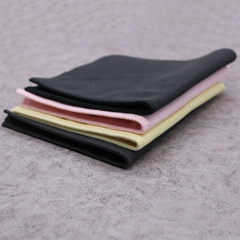 Khăn Lau Đánh Bóng Trang Sức Hai Mặt Màu Bạc Lớn