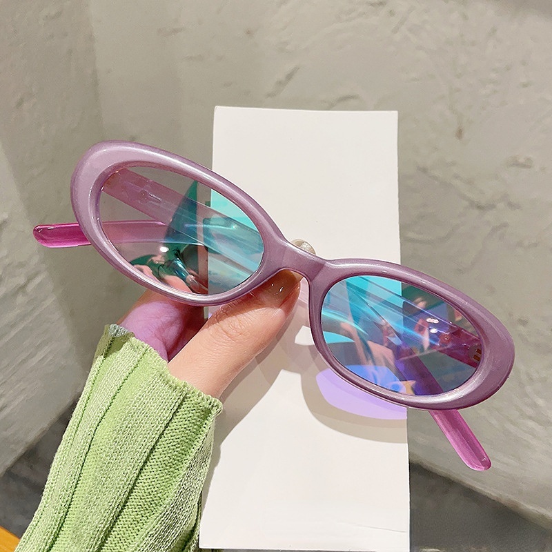 Kính Mát Gọng Vuông Thời Trang Mới Cho Nam Nữ Màu Sắc