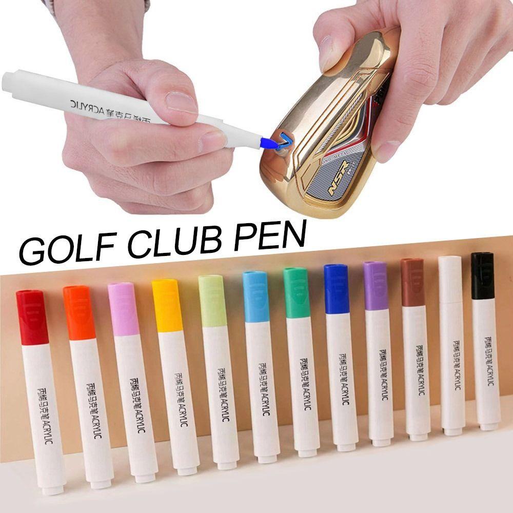 Set 12 Vỏ Bọc Gậy Đánh Golf Bằng Acrylic Chống Thấm Nước