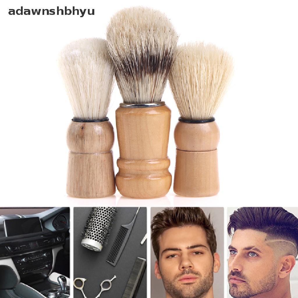 Lược Chải Râu Cán Gỗ Chuyên Dụng Cho Nam Giới