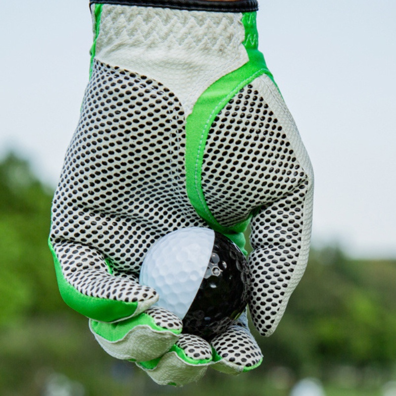 Quả Bóng Golf Ba Lớp Ba Màu Trắng Đen Q026