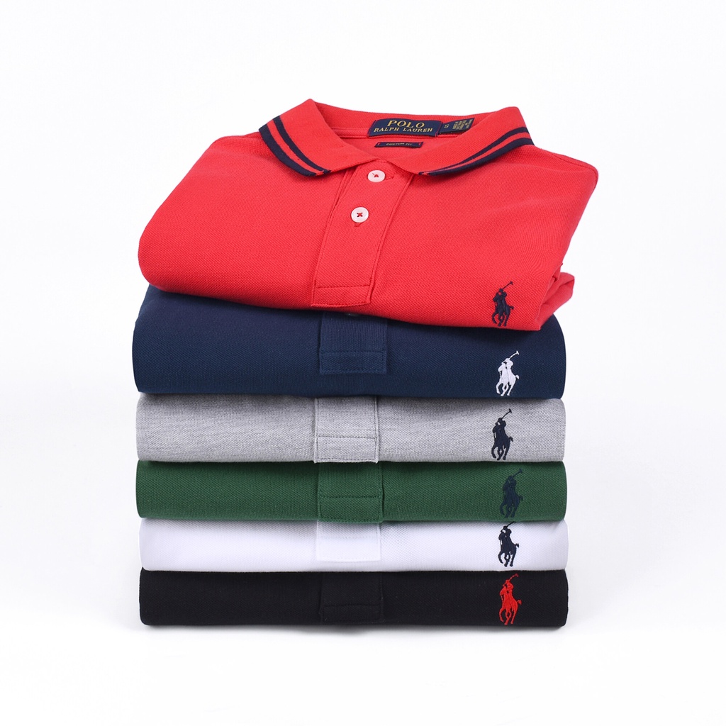 Áo polo Ngắn Tay Ôm Body Thời Trang 2023 Ralph Laurensn Cho Nam