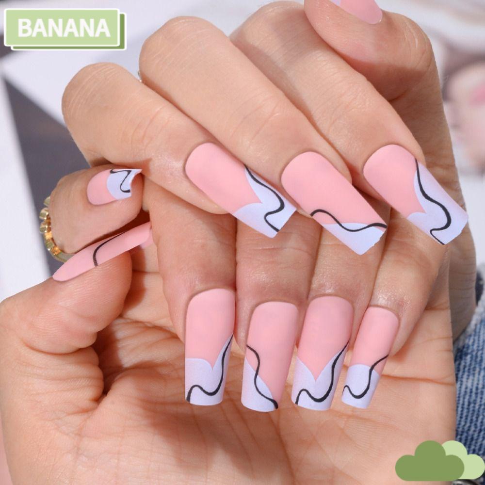 1 24 Móng Tay Giả Có Thể Tháo Rời