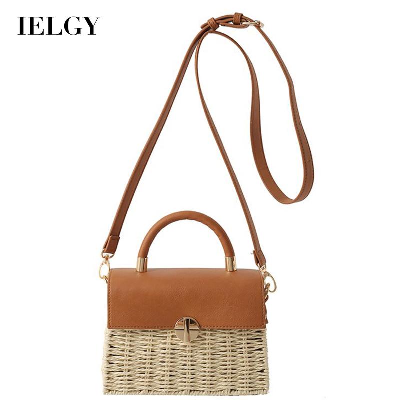 Túi Đeo Chéo Vải Dệt Màu Sắc Thời Trang Dành Cho Nữ