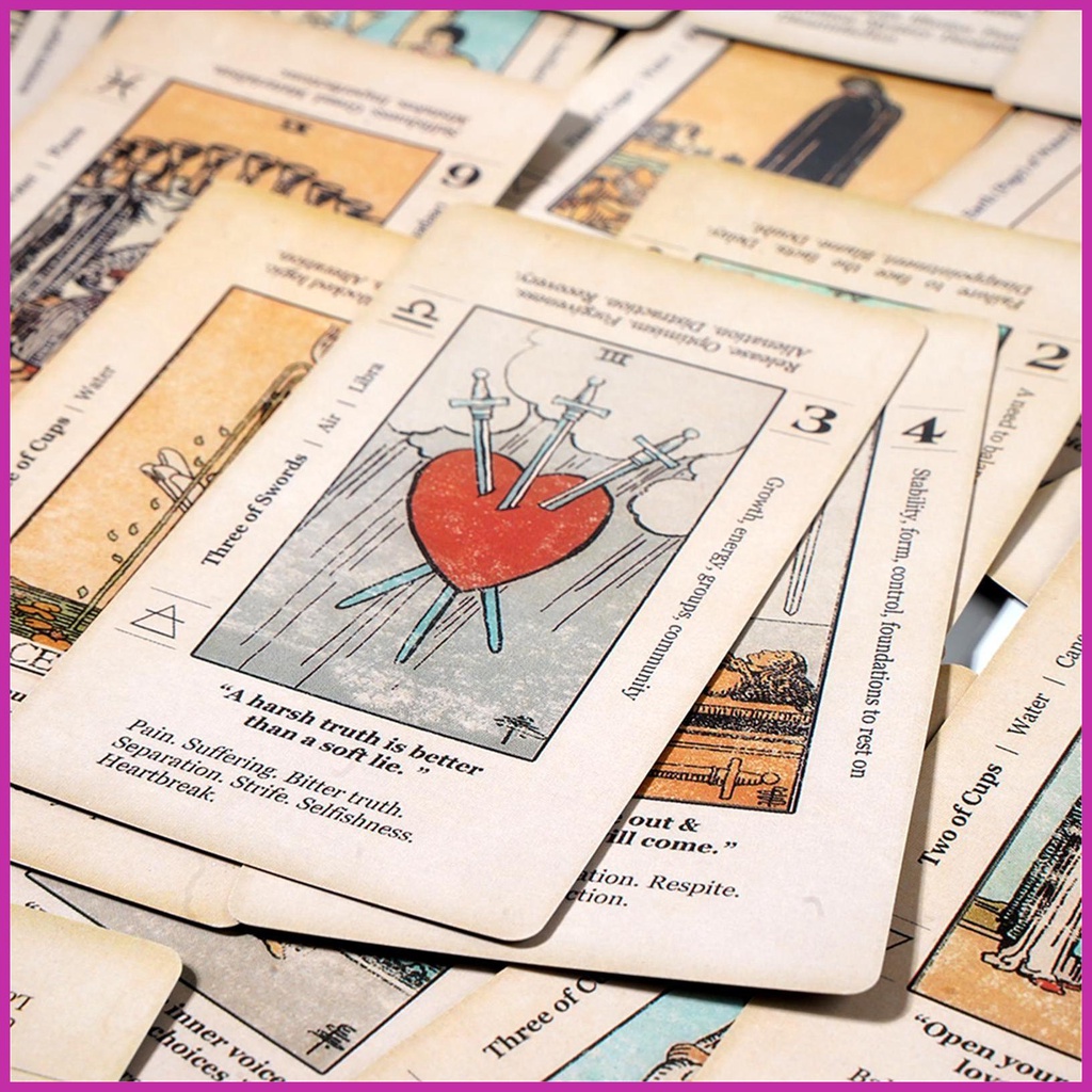 Bộ Bài Tarot 78 Lá Phiên Bản Tiếng Anh