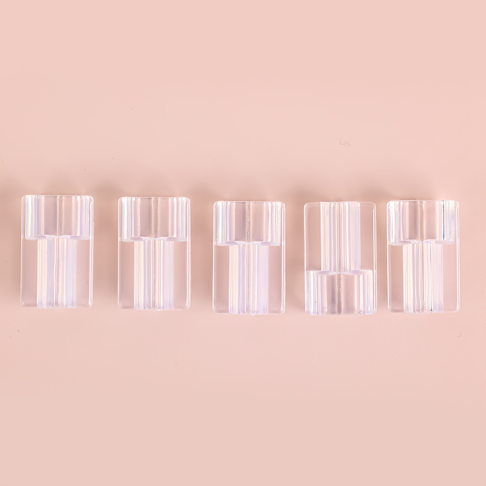 Set 1 / 5 Kẹp Cố Định Dây Cáp Dữ Liệu Trong Suốt Đơn Giản Bảo Vệ Cáp Dữ Liệu Máy Tính / Điện Thoại Di Động Type C / Apple