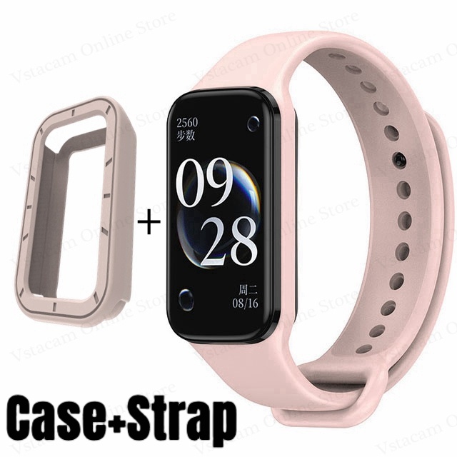 Ốp TPU Mềm 2 Trong 1 + Dây Đeo Cho Redmi Smart Band 2 mi Band2