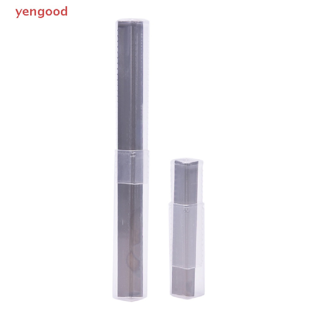 (YGD) 2pcs 4&quot;/8&quot; Stainless Steel Cutters Blades Polymer Pottery Clay Cutg Tools Set