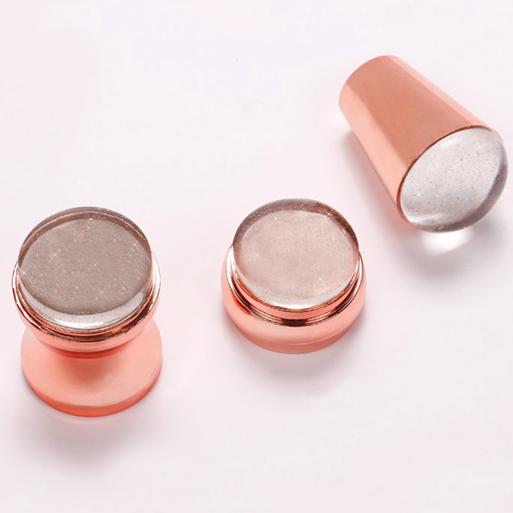 [beautymart] Dụng Cụ In Dấu Trang Trí Móng Tay Trong Suốt Không Biến Dạng Tốt