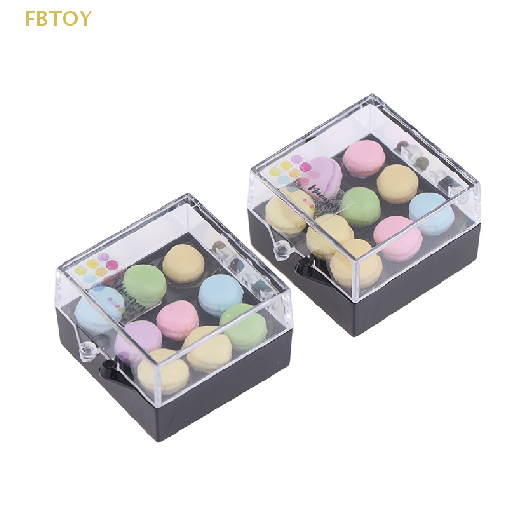 1 Bộ Mô Hình Bánh Macaroon Tỉ Lệ 1: 12 Trang Trí Nhà Búp Bê