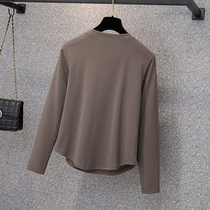 Áo Thun Nữ Dài Tay Oversized In Hình