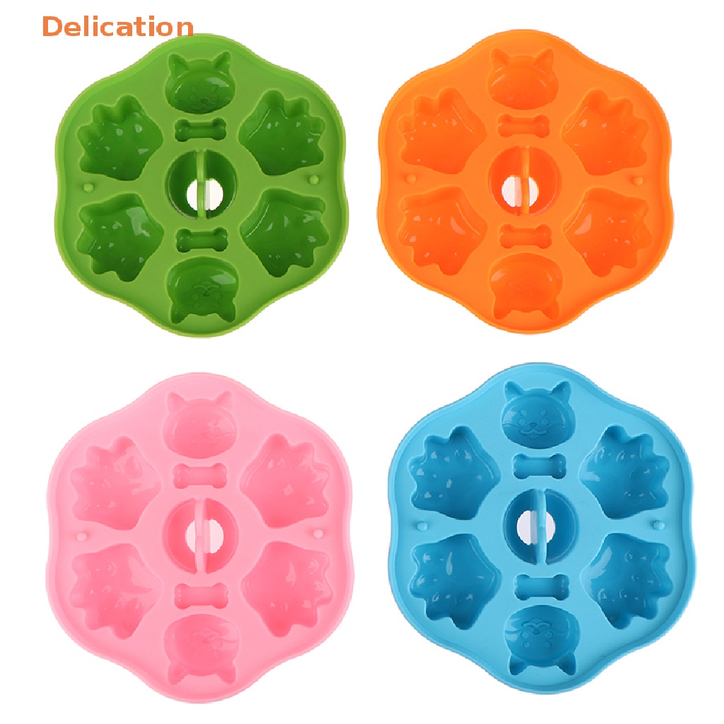 1 Khuôn Silicone Làm Bánh 6 Ngăn Hình Vỏ Sò 3D