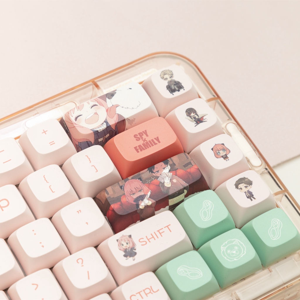 MATHEW TECH Arnia Spy Keycap Bộ 143 Phím PBT XDA In Hình Toán Học Cho Bàn Phím Cơ