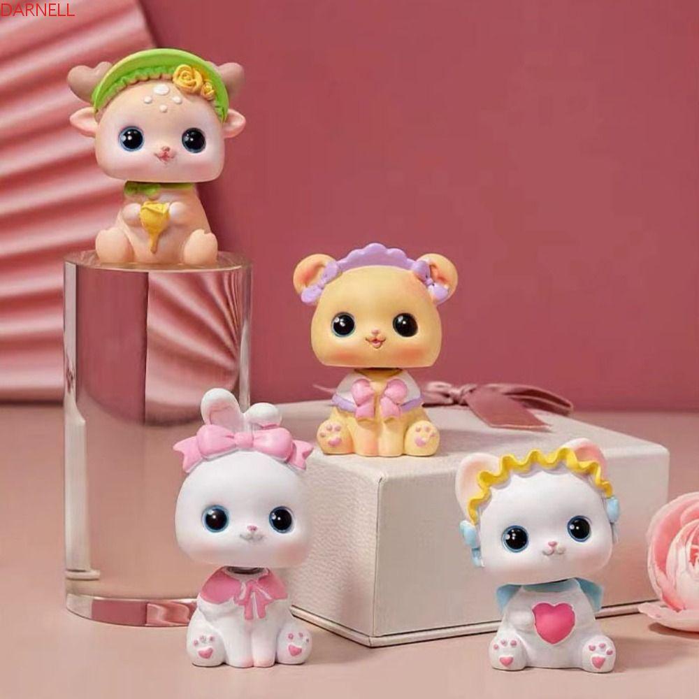 1 Mô Hình Chú Mèo Lắc Đầu Bằng Nhựa Resin Trang Trí Xe Hơi